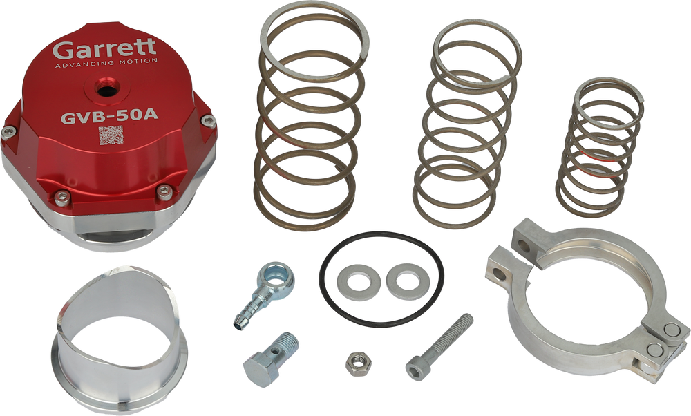 Blow-Off Valve Red 50mm Vent to Atmosphere