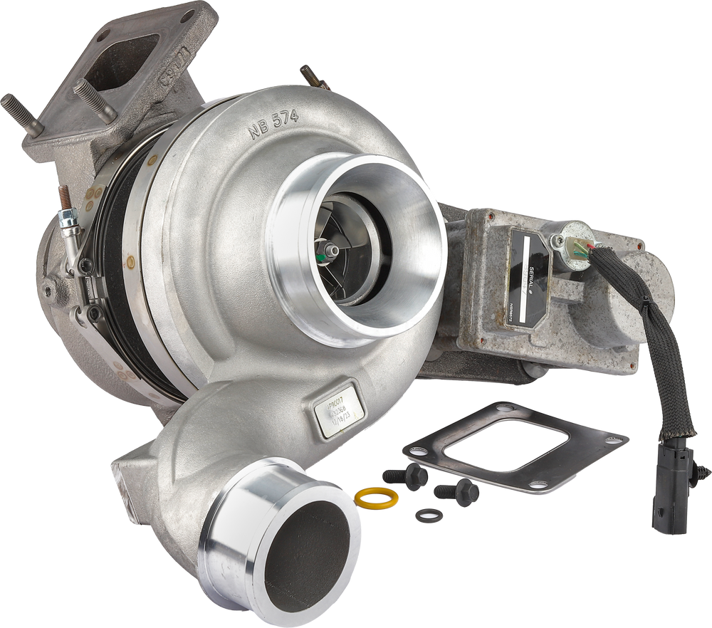Reman Turbo B2UV, MaxxForce DT466 Mid Mount w/Act
