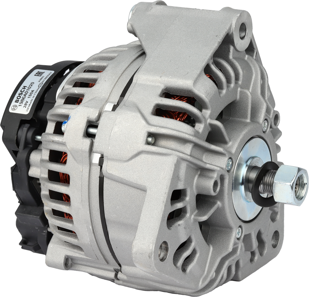 New Bosch Alternator, 28V / 150A Mercedes Actros