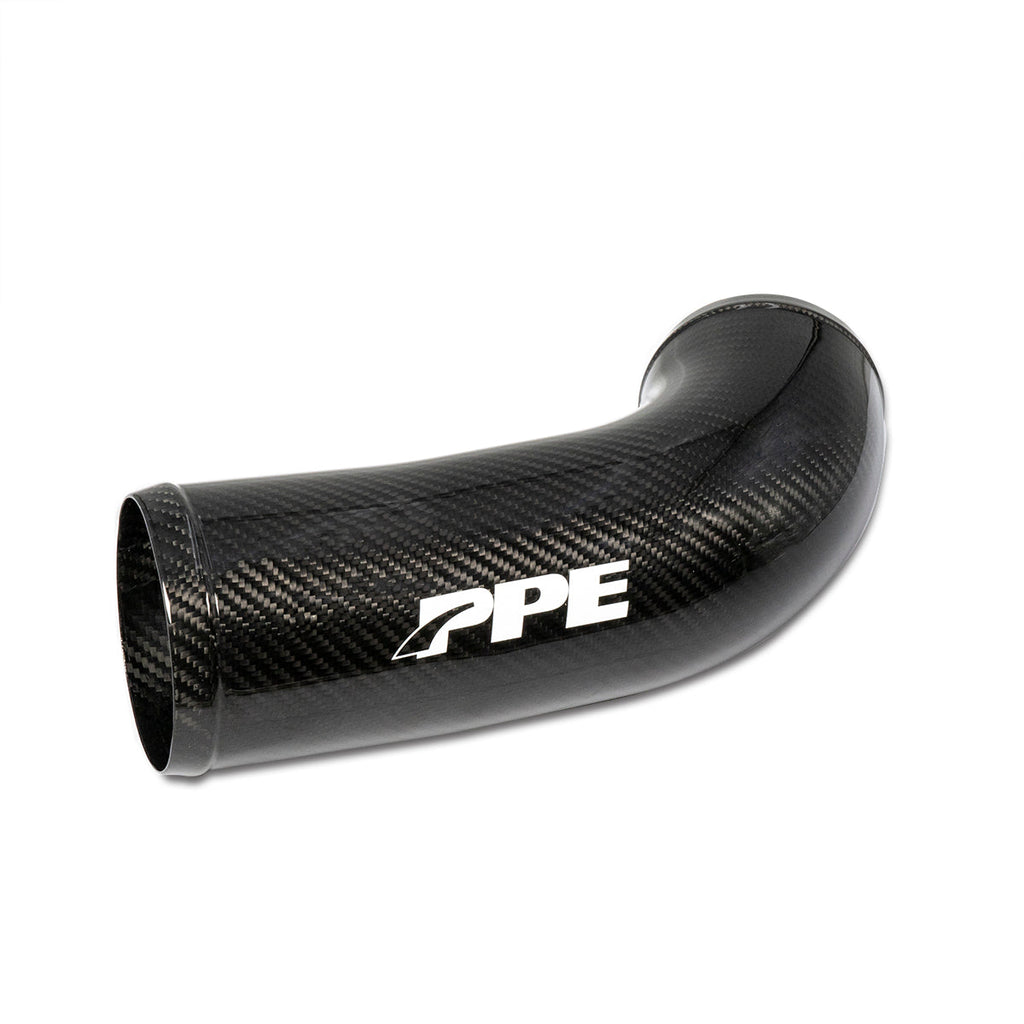 Turbo Inlet Upgrade Kit - GM 6.6L Duramax 2020-2025 L5P - Carbon Fiber - Weave