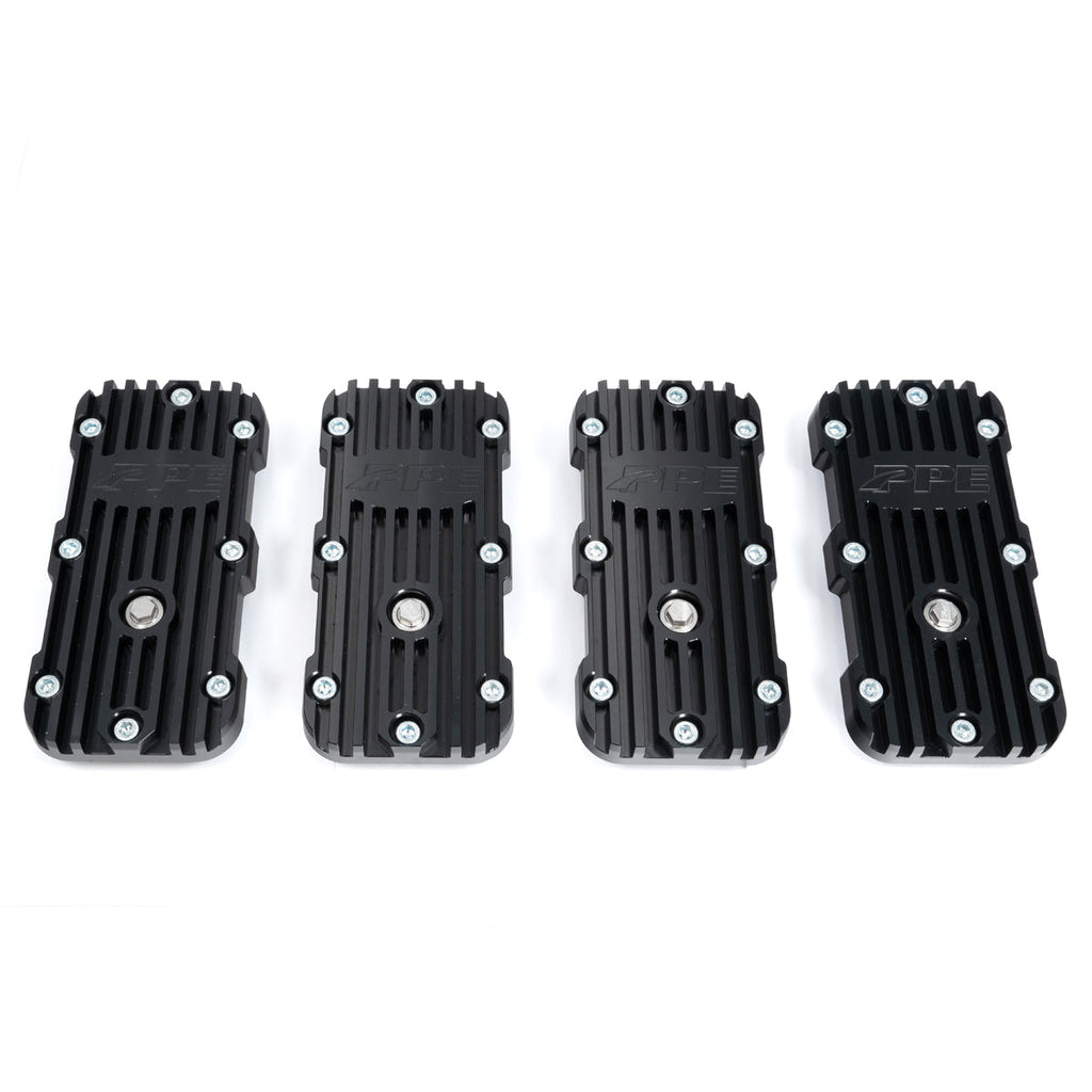 Geared Hub Cover Kit Hummer H1 1992-2006 - Black