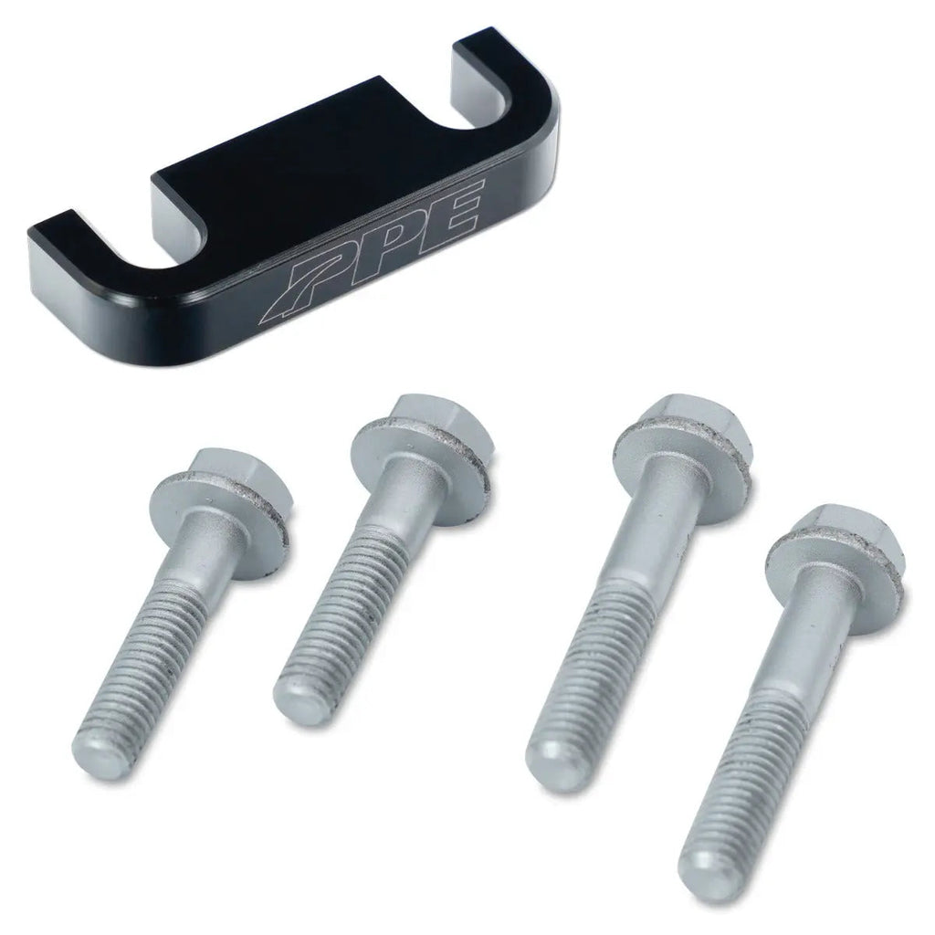 Fuel Filter Mount Spacer Kit - GM 6.6L Duramax 2001-2010 - Black