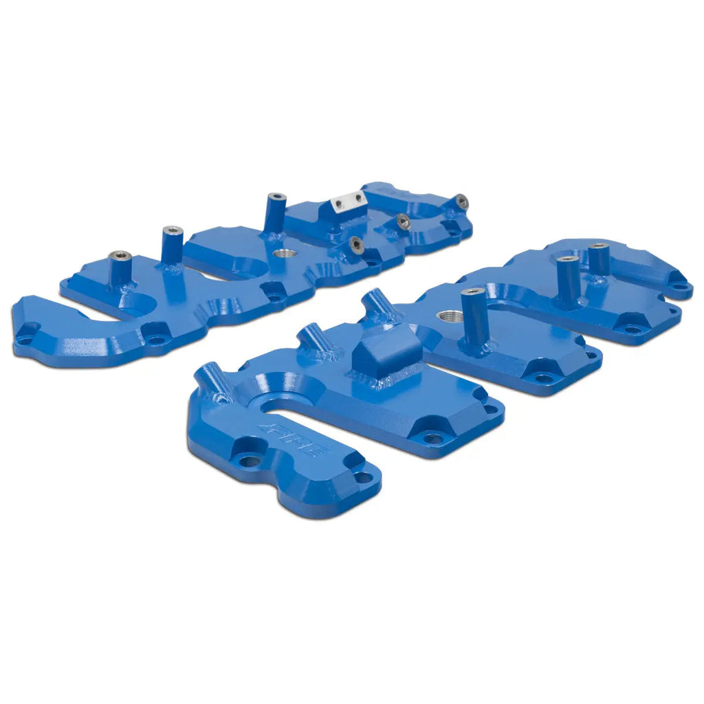 Valve Cover Kit - Blue w/ Pillars - GM 6.6L Duramax 2004.5-2010