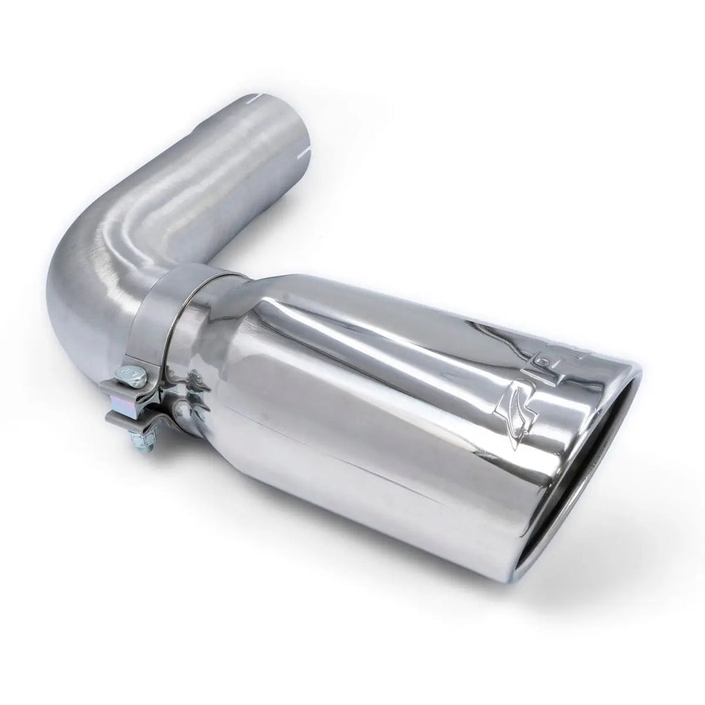 Exhaust Tip SS 4" ID w/ 4" pipe 2014-2019 GM 6.6L Duramax  - Polished