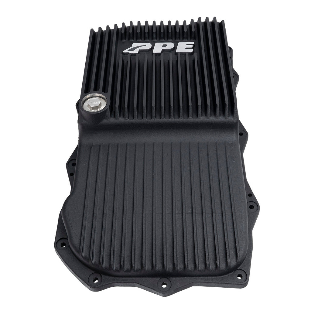 850RE Transmission Pan -  Heavy-Duty Cast Aluminum -Jeep Wrangler JL/JT - Black