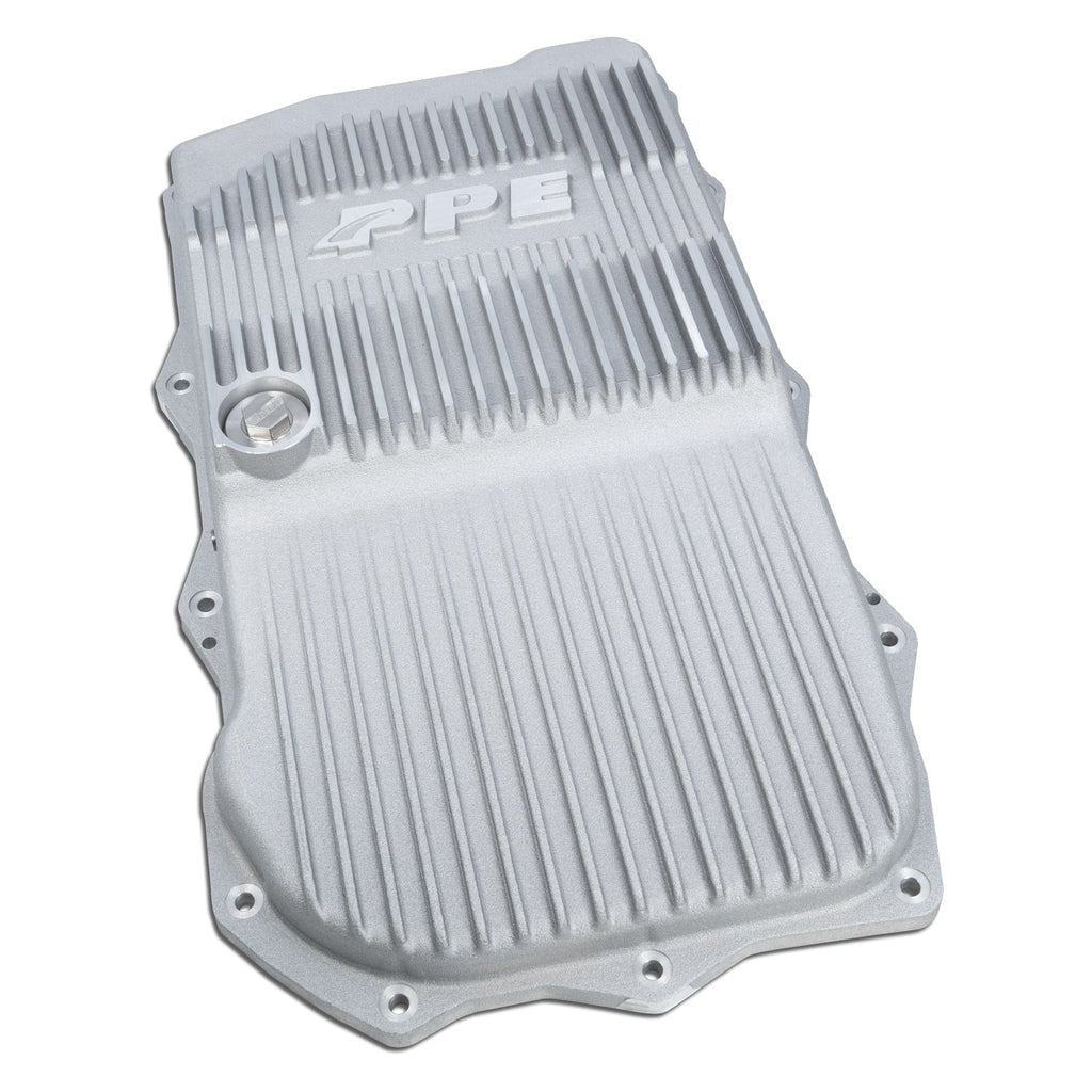 850RE Transmission Pan - Heavy-Duty Cast Aluminum - Jeep 3.6L Gas V6 JL/JT Wrangler 2018-2025 - Raw