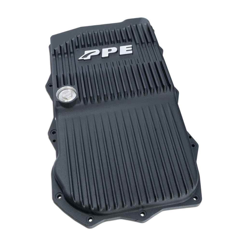 850RE Transmission Pan - Heavy-Duty Cast Aluminum - Jeep 3.6L Gas JL/JT Wrangler 2018-2025 - Black