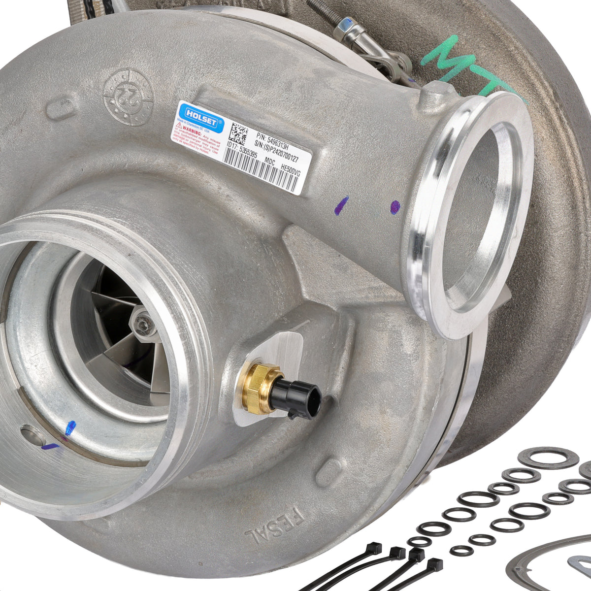 Reman Turbo, Cummins ISX15 HE500VG EPA07 w/o Act