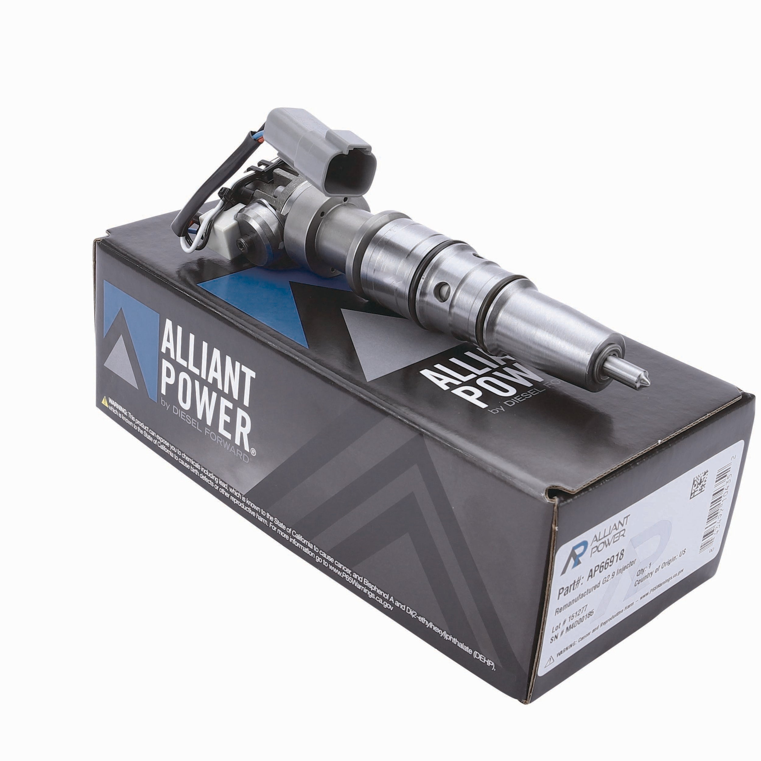 Alliant Power AP66918 - Reman Fuel Injector, Navistar MF DT - AP66918