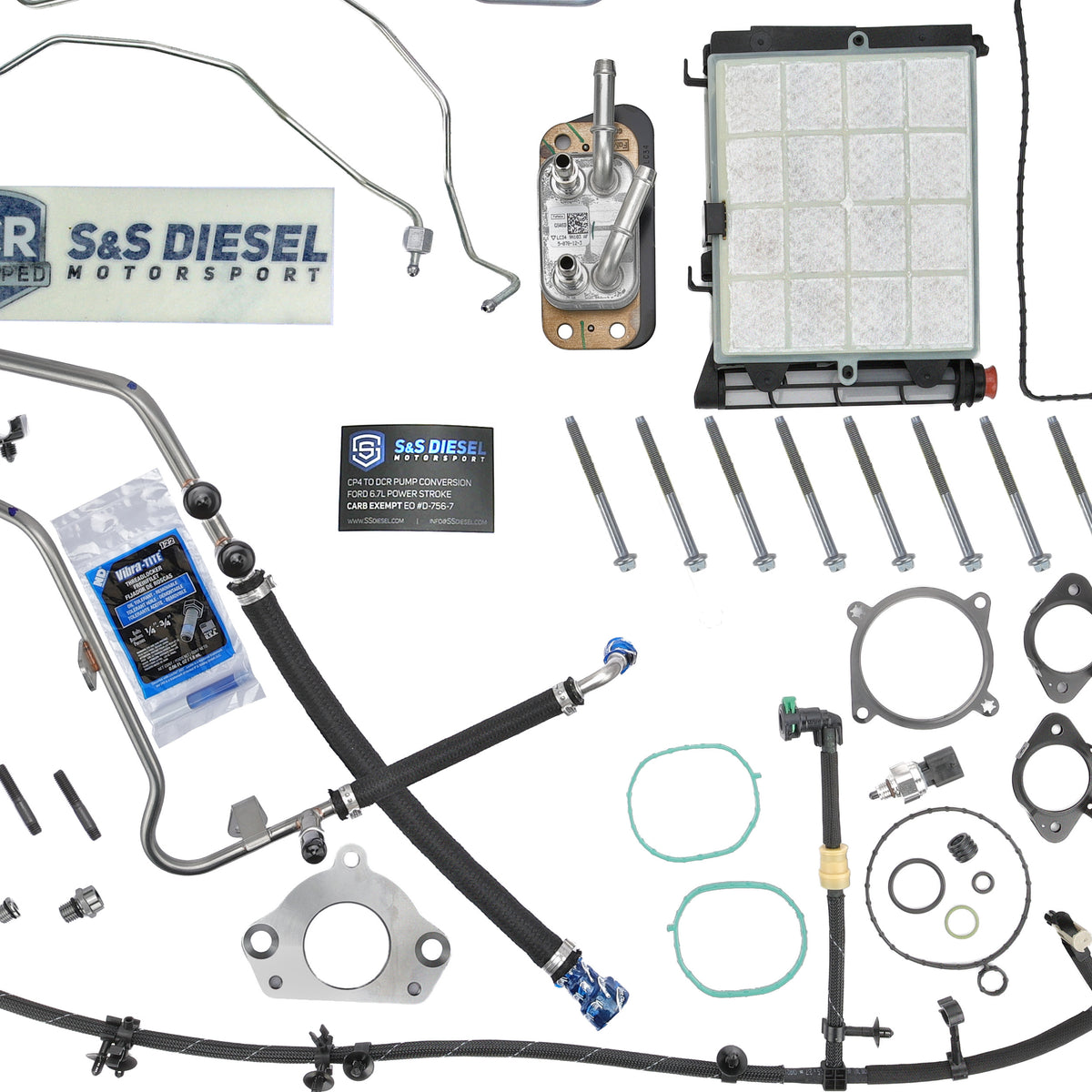 Fuel Contamination Kit, Ford 6.7L 20-22 DCR Pump