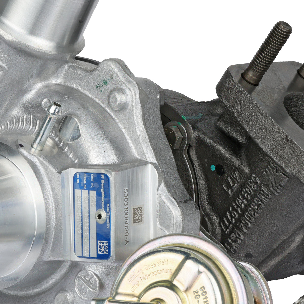 New Turbo K03, Iveco F5C Industrial 3.4L