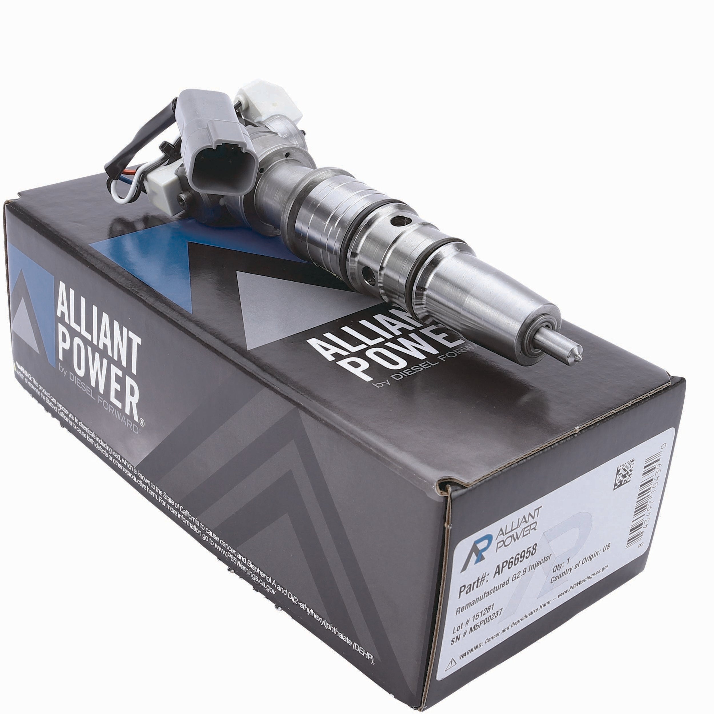 Alliant Power AP66958 - Reman Fuel Injector, Navistar MF 9/10, N9/10 - AP66958