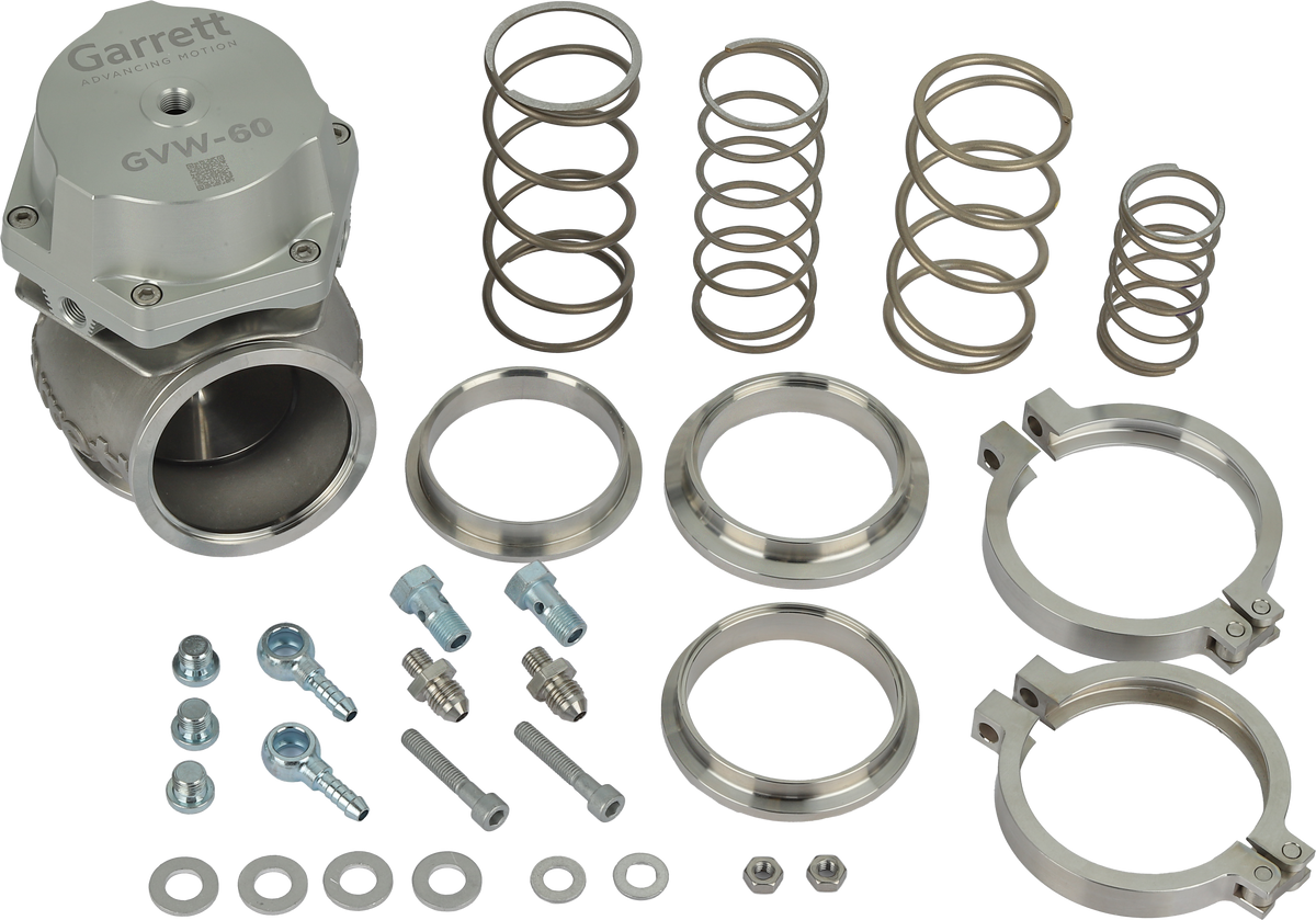 New Wastegate, GVW-60 60mm Silver 14.7 psi