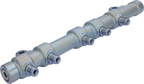 New Fuel Injection Fuel Rail, Ford 6.7L Rh