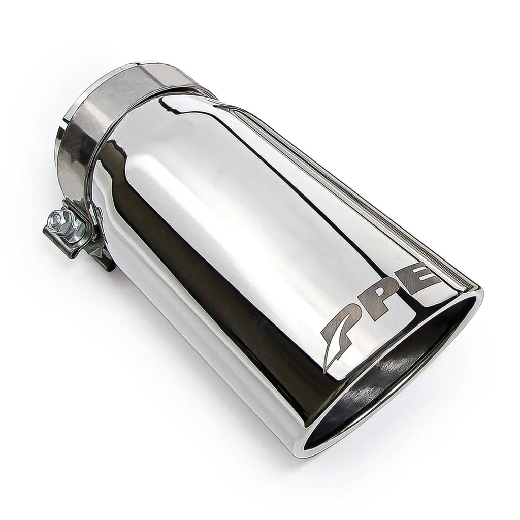 Exhaust Tip and Clamp 4 Inch ID - Polished