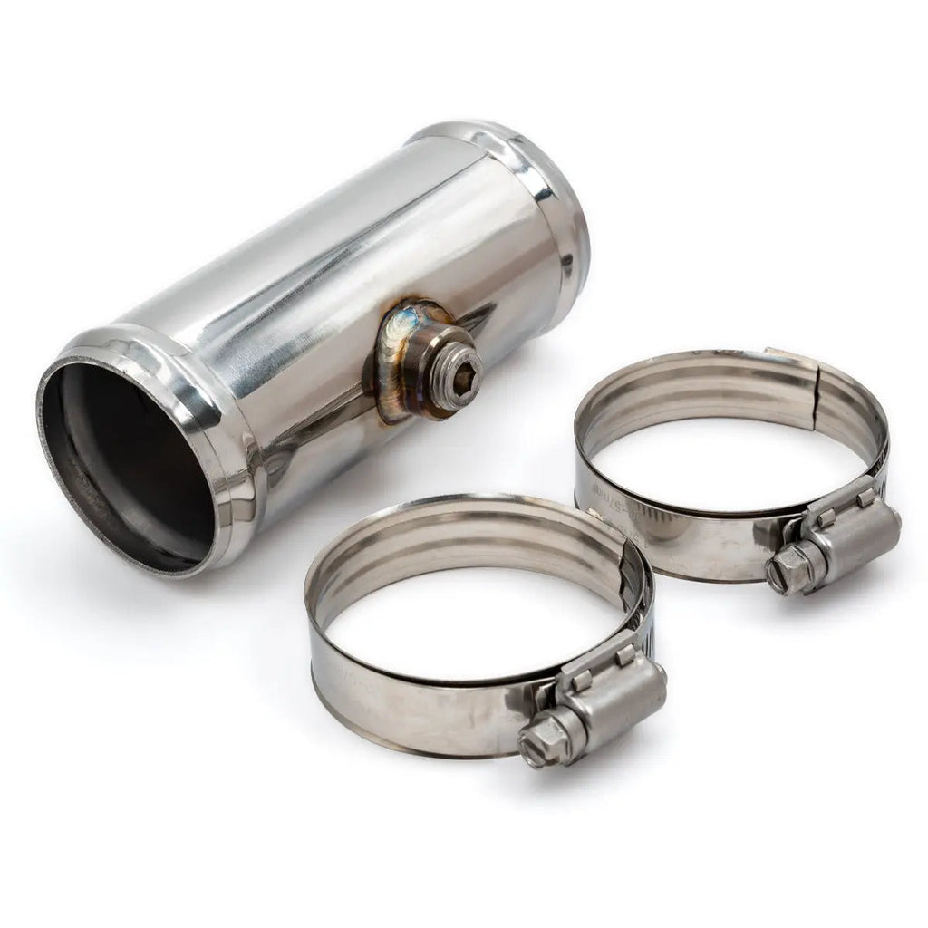 2.0"OD OEM Coolant Drain Tube SS w/ 1/4" Bung