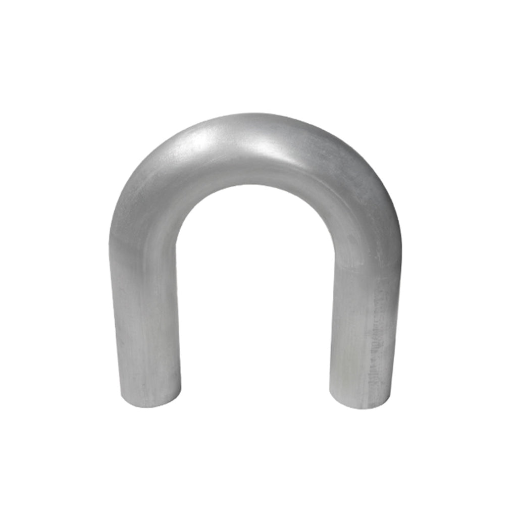 180 Degree Mandrel Bend Tube 3.0''OD 5.0"Radius - 12 Gauge (0.080") Aluminum