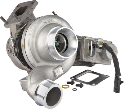 Reman Turbo B2UV, MaxxForce DT466 Mid Mount w/Act