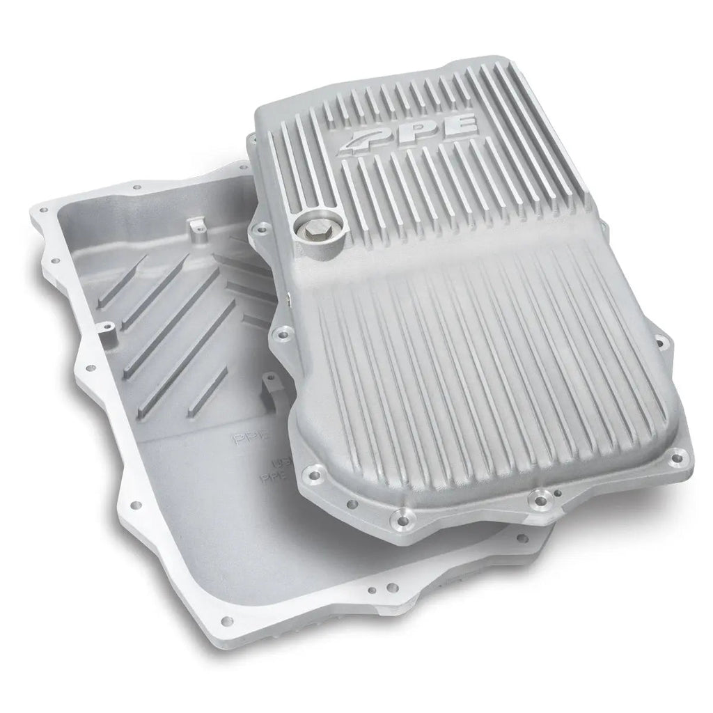 850RE Transmission Pan - Heavy-Duty Cast Aluminum - Jeep 2.0L/3.0L JL/JT Wrangler 2018-2025 - Raw