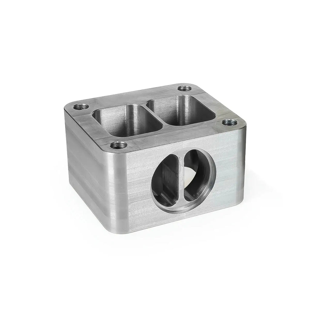 T4 Riser Block - GM 6.6L Duramax with Wastegate Port 2-3/8” Height
