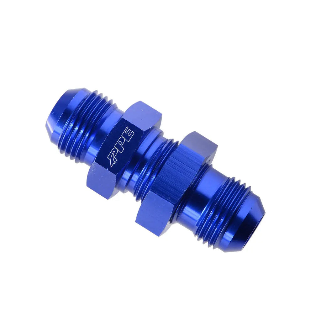Anodized Aluminum Bulkhead Fuel Fitting -10AN(M) to -10AN(M)