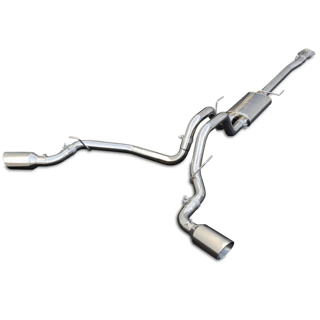 Exhaust CAT-Back - Ford F150 2015-2020 - Raw Tube Polished Tips