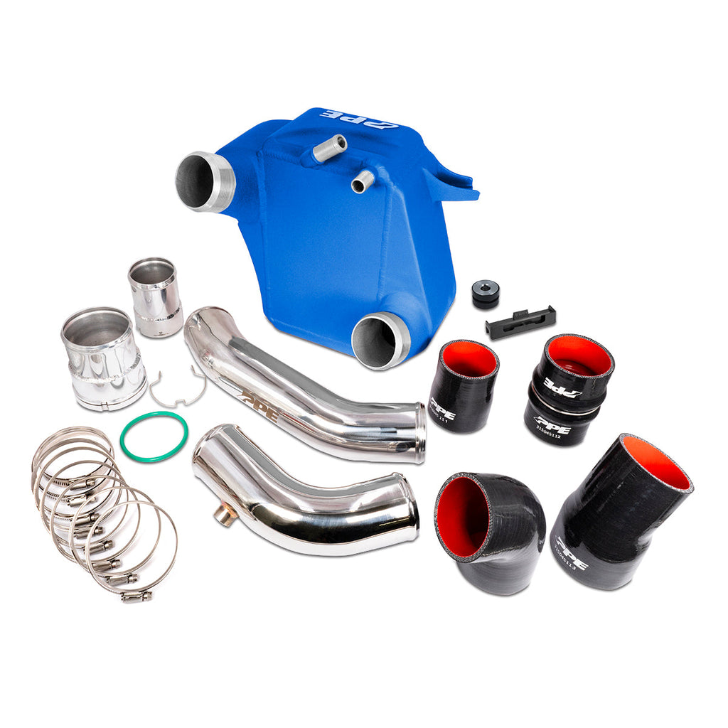 Air to Water Intercooler Kit - Ford 6.7L Powerstroke 2011-2025 - Blue
