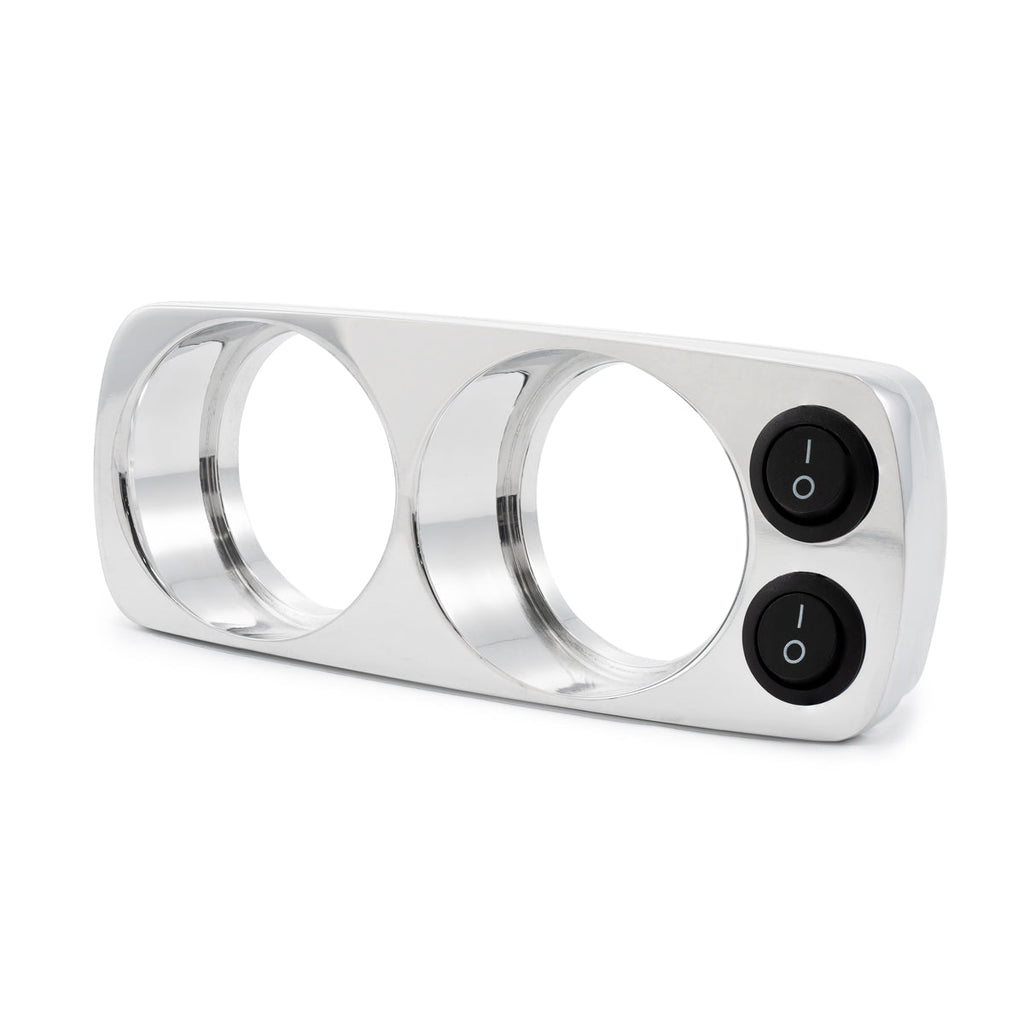 2G OH Gauge Mount Polished w/ Switch