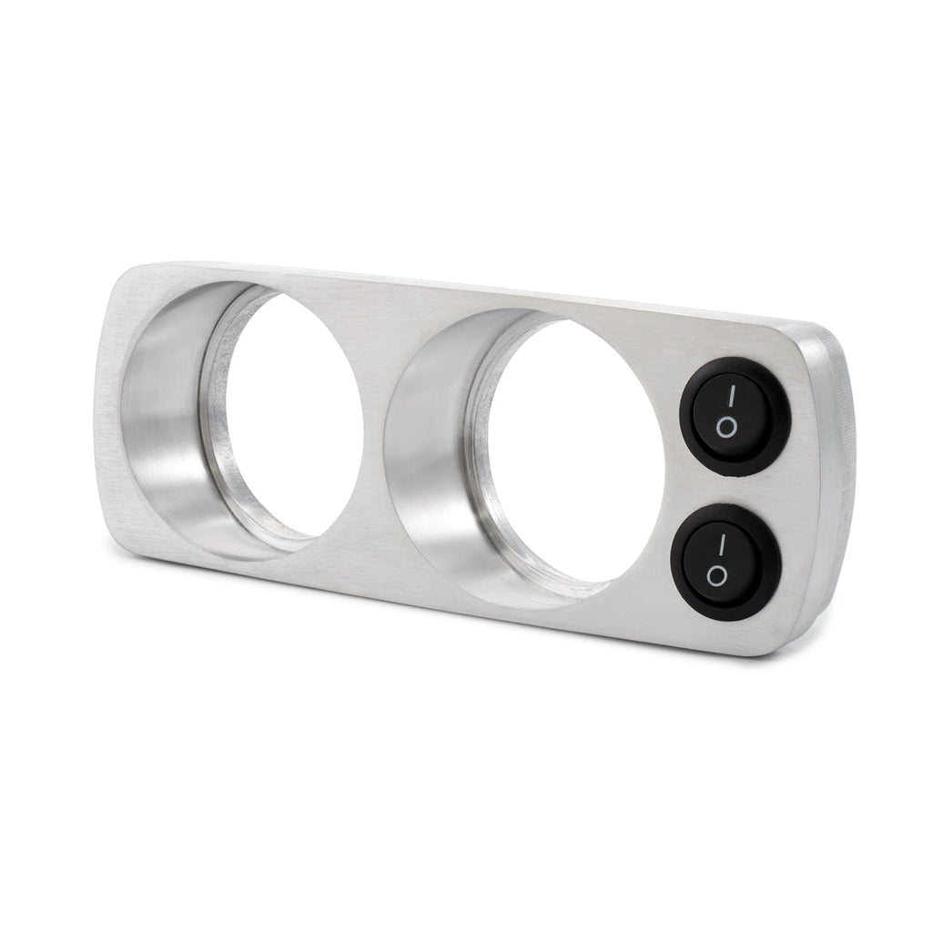 2G OH Gauge Mount Brushed w/ Switch