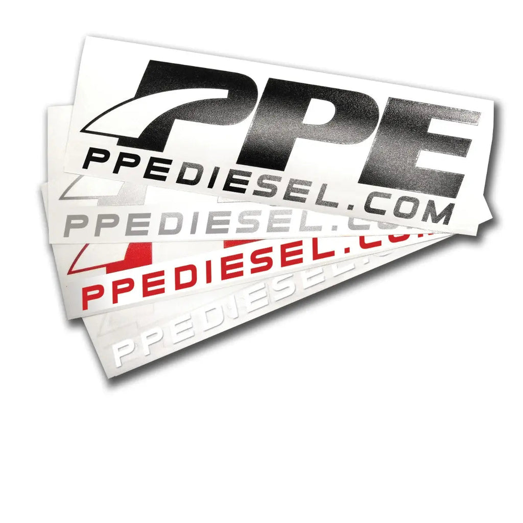 PPE Cut Vinyl Sticker - 8.5x2.5 Black
