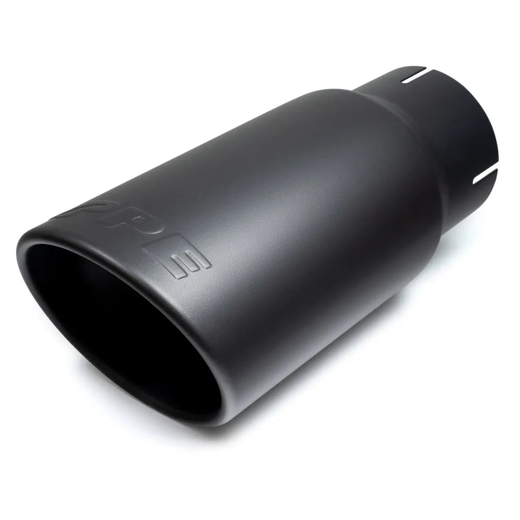 Exhaust Tip and Clamp - 4 inch ID - Black Ceramic