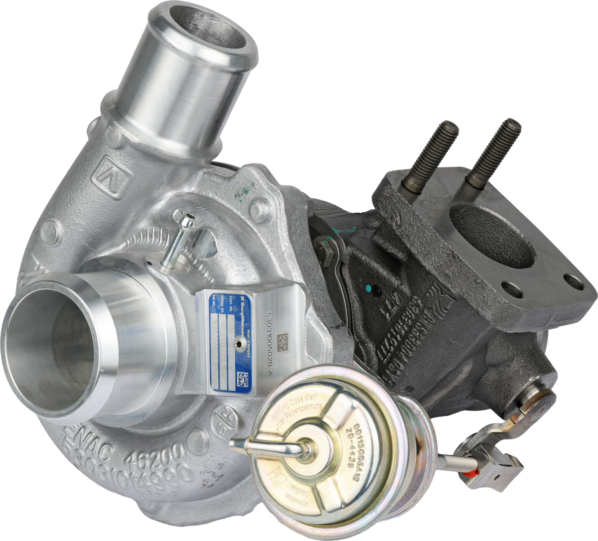 New Turbo K03, Iveco F5C Industrial 3.4L