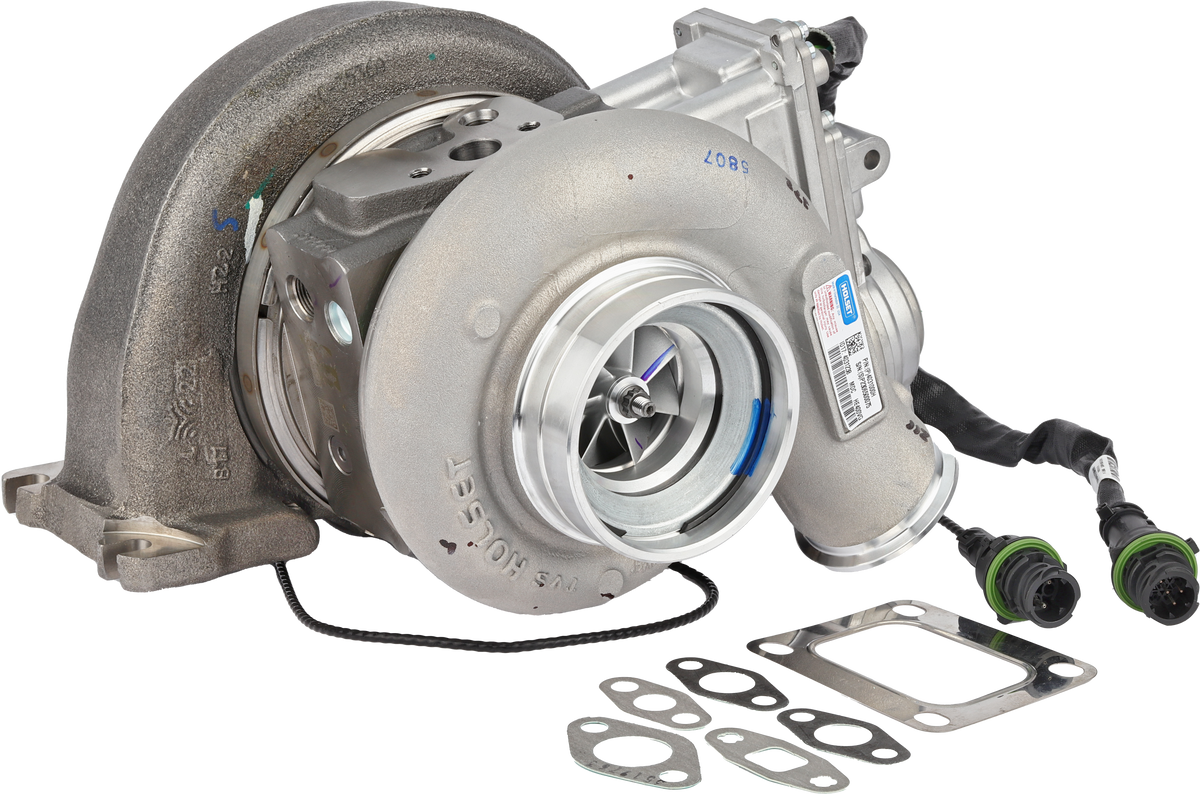 Reman Turbo w/Actuator, Mack Volvo MP8 / D13
